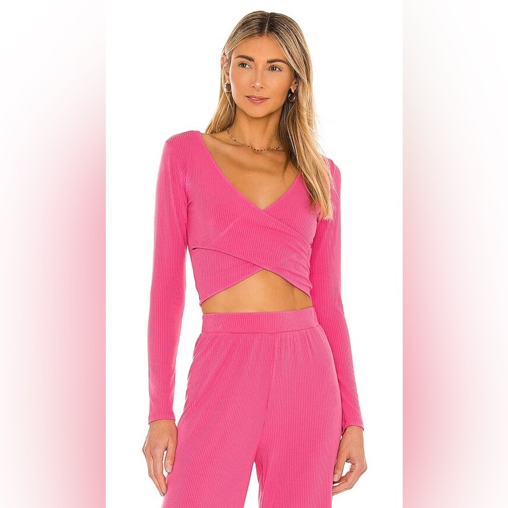 L*space Gia Top in Pink Bubblegum Size XS